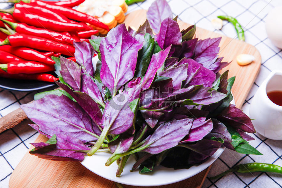 紫叶有机蔬菜图片素材免费下载