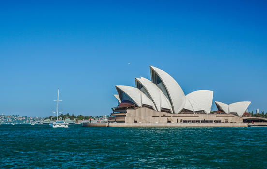 澳洲悉尼歌剧院景色图片素材免费下载