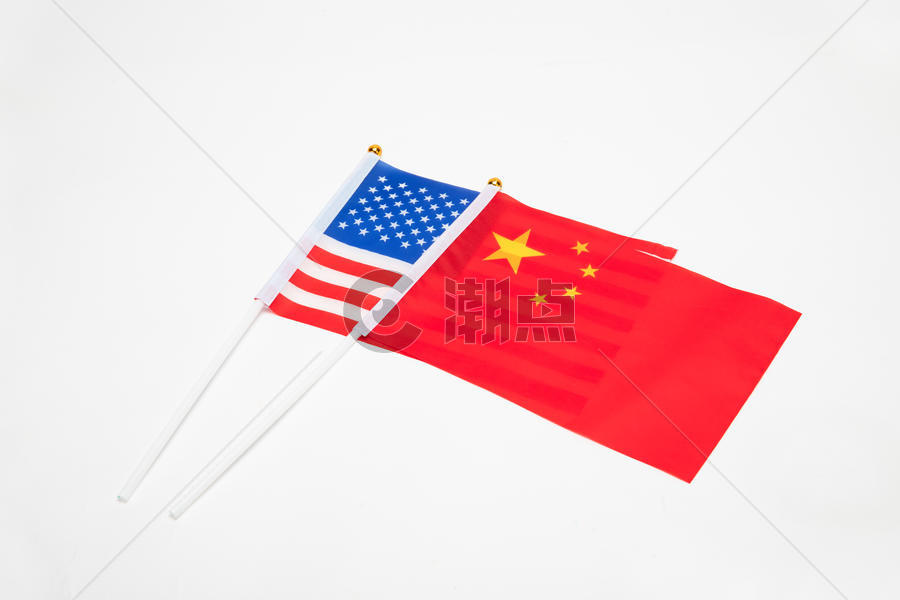中美国旗图片素材免费下载