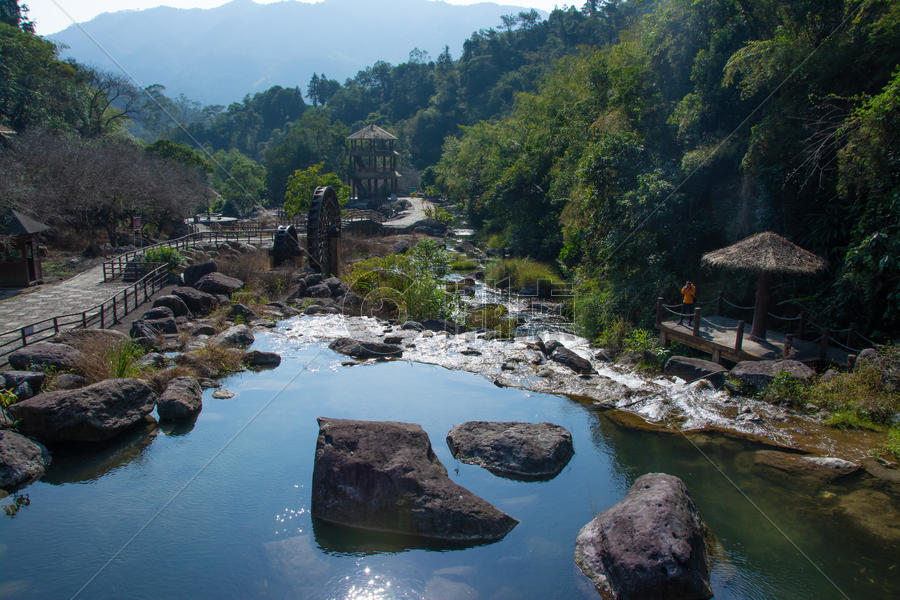 贵州赤水大瀑布风景区图片素材免费下载