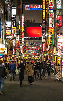 日本歌舞伎町图片素材免费下载