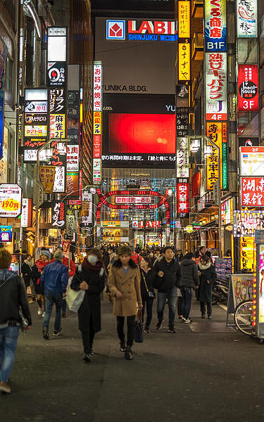 日本歌舞伎町图片素材免费下载