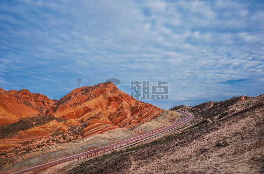 甘肃张掖丹霞地质公园图片素材免费下载