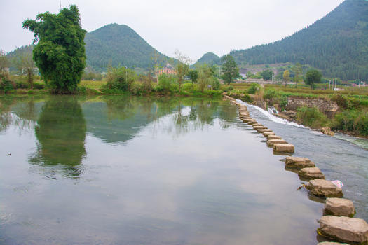 贵州双乳峰景区图片素材免费下载