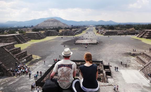 墨西哥城旅行寻找玛雅文明图片素材免费下载