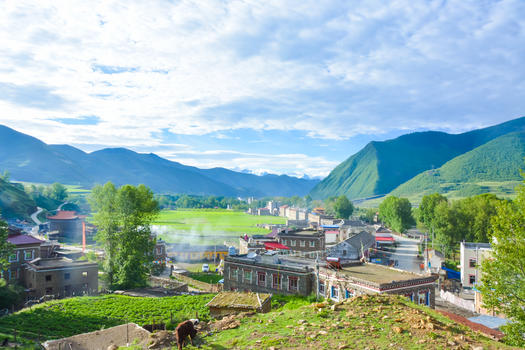 西藏沿途风光图片素材免费下载