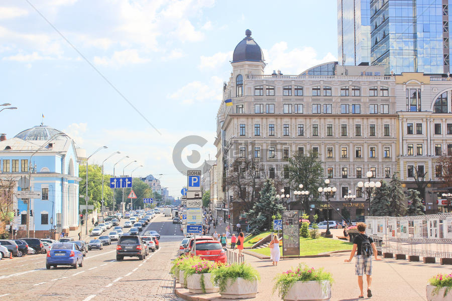 乌克兰首都基辅图片素材免费下载