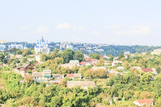 乌克兰城市赫梅利尼茨基全景图片素材免费下载