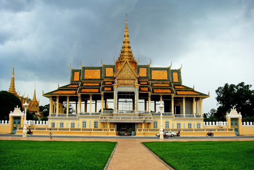 柬埔寨金边皇宫royalpalace图片素材免费下载