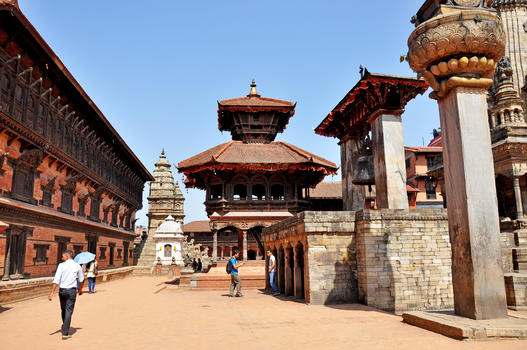 尼泊尔巴德岗杜巴广场BhaktapurDurbarSquare图片素材免费下载