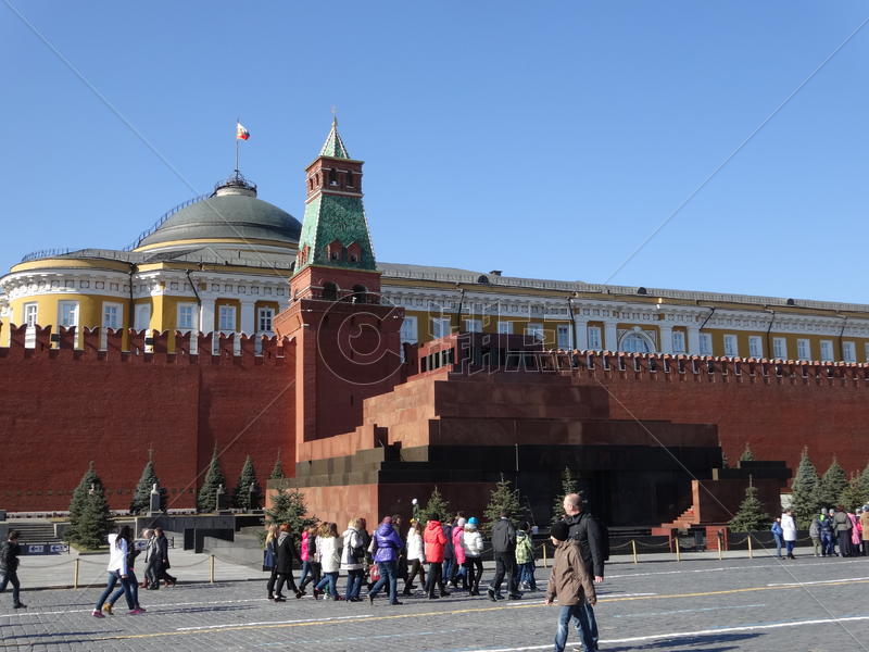 俄罗斯风光莫斯科红场列宁墓图片素材免费下载