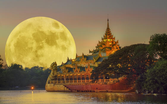 泰国月色图片素材免费下载