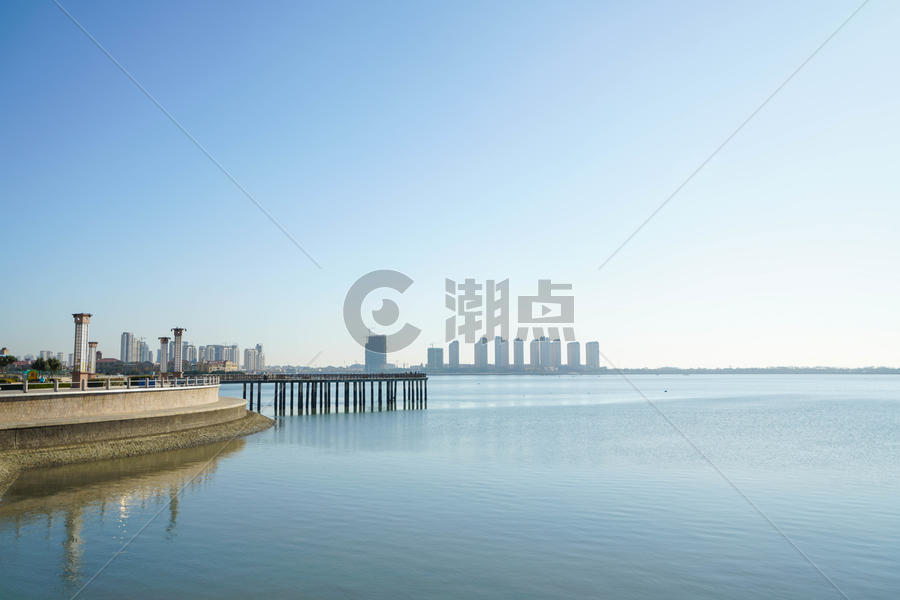 青岛黄岛海滨风光图片素材免费下载