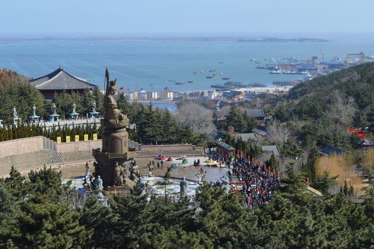 威海石岛赤山风景区图片素材免费下载