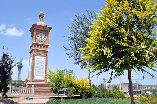 喀什古城图片素材免费下载