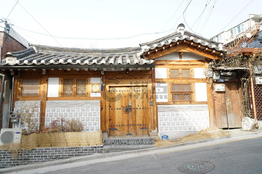 韩国韩屋民居图片素材免费下载