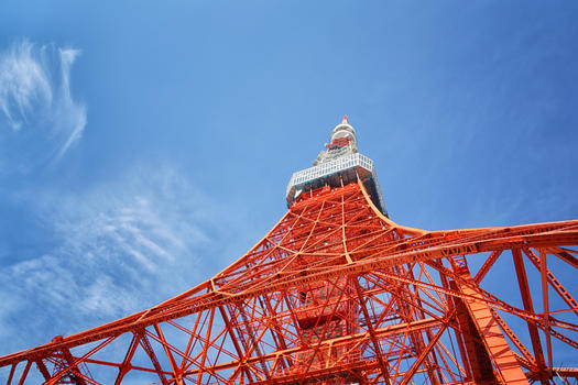 日本东京塔图片素材免费下载