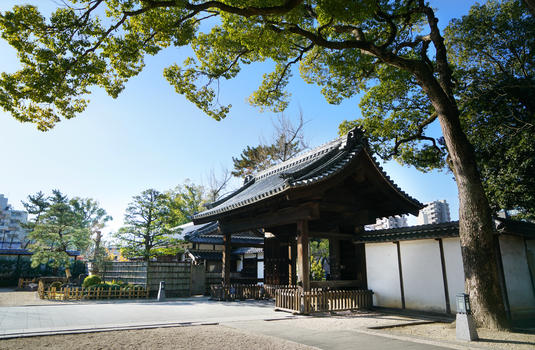 日本名古屋传统寺庙图片素材免费下载