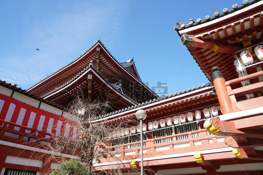 日本名古屋传统寺庙图片素材免费下载