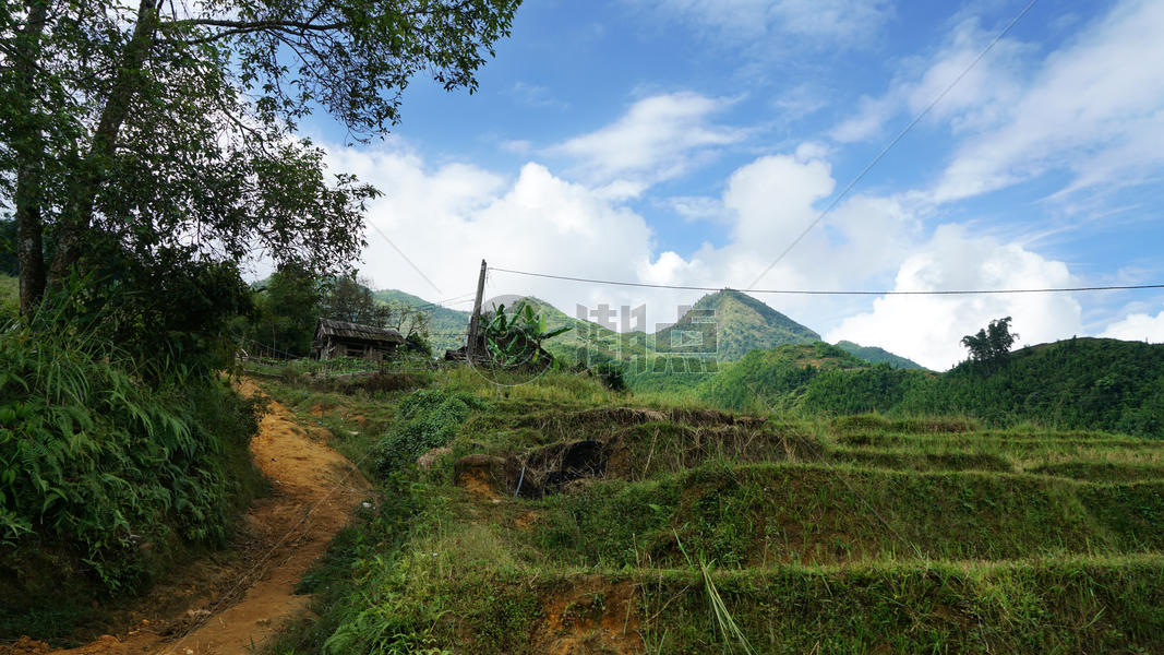 越南沙坝田园风光图片素材免费下载
