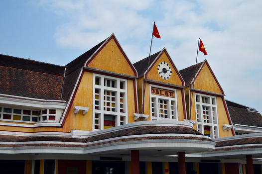 越南大叻火车站图片素材免费下载