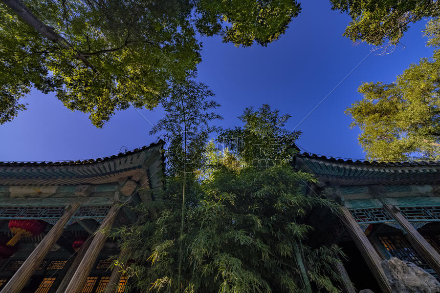 北京恭王府蝠厅图片素材免费下载