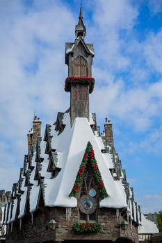 日本环球影城哈利波特魔法城堡图片素材免费下载