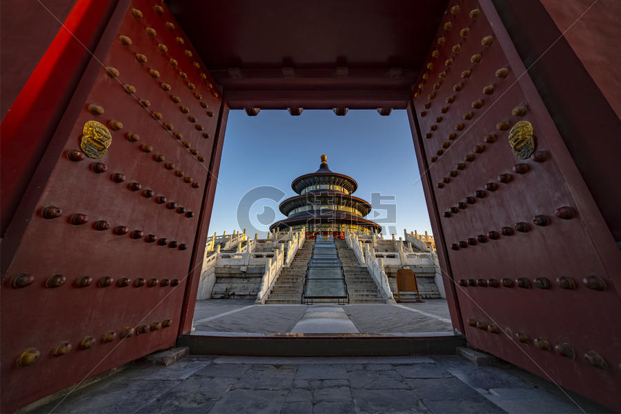 大红门的祈年殿天坛公园图片素材免费下载