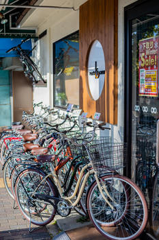 日本自行车图片素材免费下载