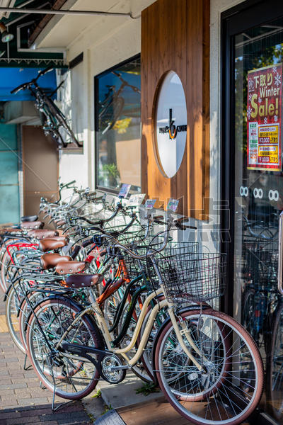 日本自行车图片素材免费下载