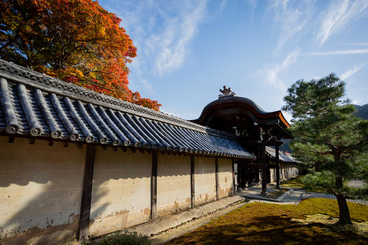 日本天龙寺风景图片素材免费下载