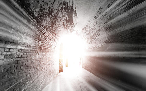 隧道光效图片素材免费下载