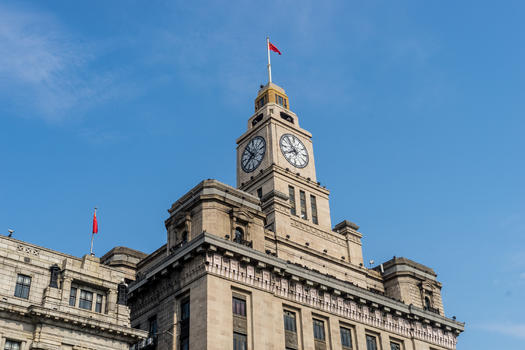 上海海关大厦钟楼图片素材免费下载