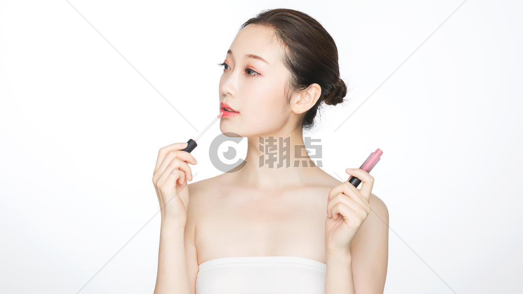 化妆美女图片素材免费下载