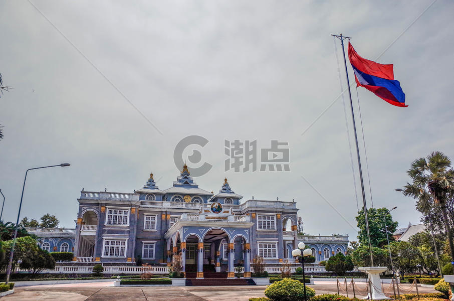 老挝总统府图片素材免费下载