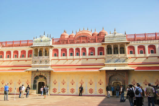 印度斋普尔城市宫殿图片素材免费下载