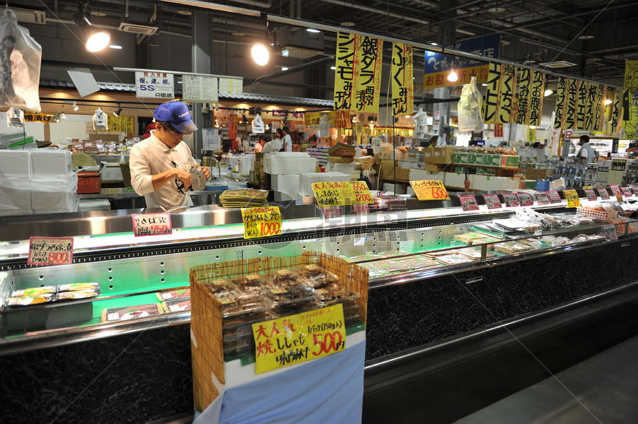 日本白滨TORE TORE海鲜市场图片素材免费下载