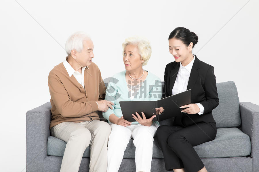 家庭老年保险图片素材免费下载