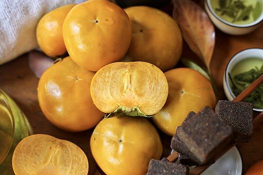 秋季柿子成熟的季节图片素材免费下载