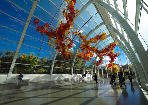 美国西雅图奇胡利玻璃艺术园图片素材免费下载