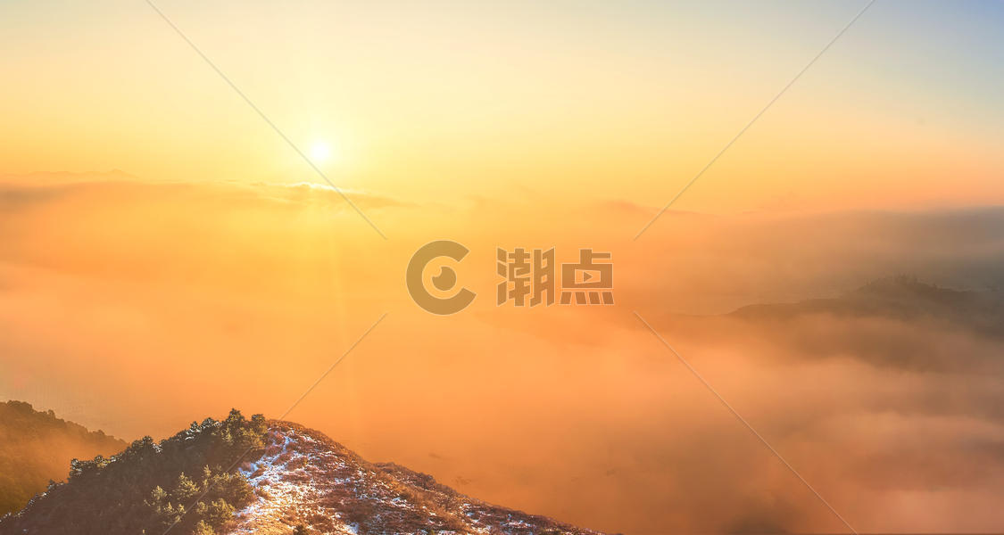 夕阳风景图片素材免费下载