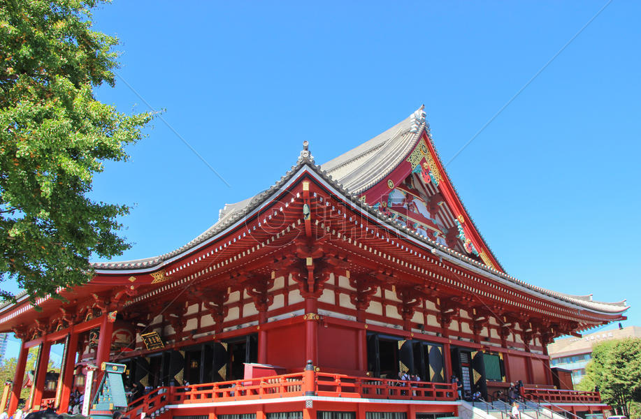 日本东京浅草寺图片素材免费下载