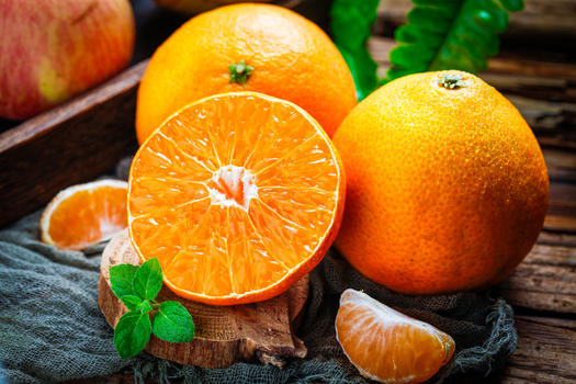新鲜橘橙图片素材免费下载