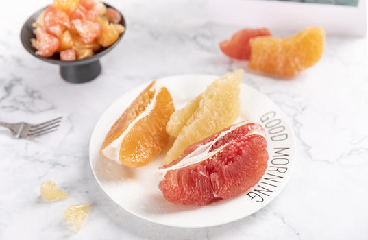 新鲜红柚果肉图片素材免费下载