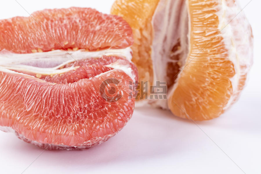 新鲜红心蜜柚图片素材免费下载