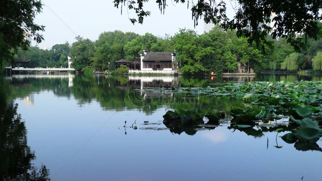 安徽合肥休闲游玩景点包河公园清凉之夏图片素材免费下载