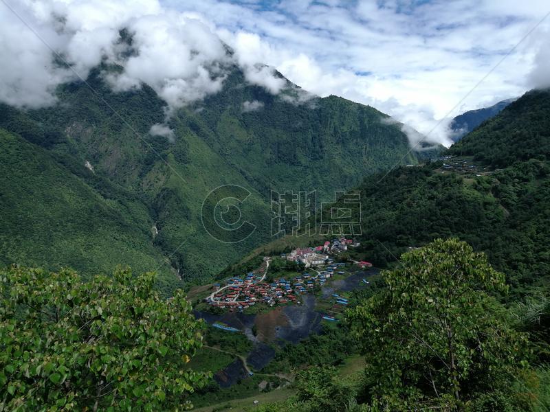 雅鲁藏布江风景图片素材免费下载