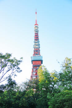 日本东京塔图片素材免费下载