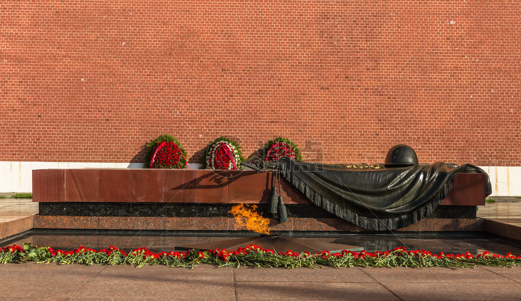 红场上的无名烈士纪念墓图片素材免费下载