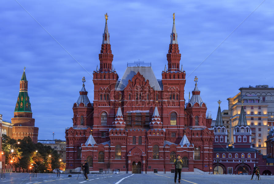 莫斯科红场国家历史博物馆图片素材免费下载